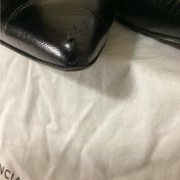 Authentic Balenciaga black flats size 37 1/5 - Picture 10 of 13